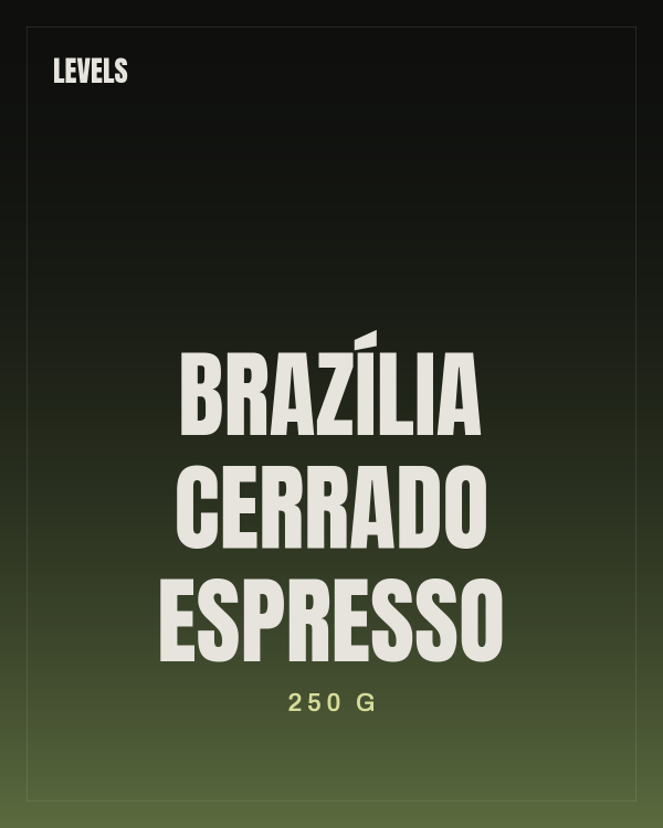 Brazília Cerrado espresso