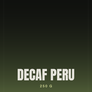 Decaf Peru