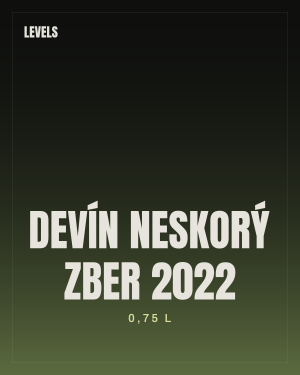 Devín neskorý zber 2022