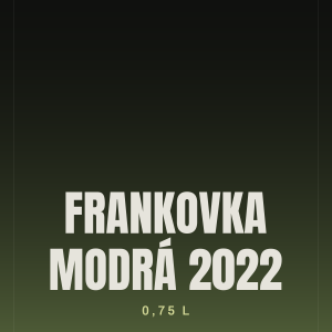 Frankovka modrá 2022