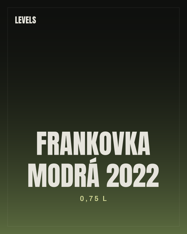 Frankovka modrá 2022