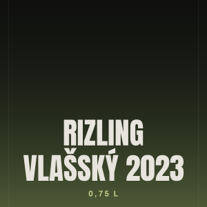 Rizling vlašský 2023