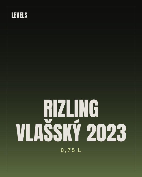 Rizling vlašský 2023