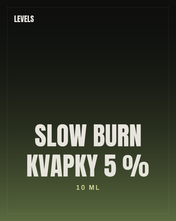 Slow Burn kvapky 5 %